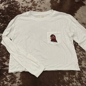 Virginia Tech crop top